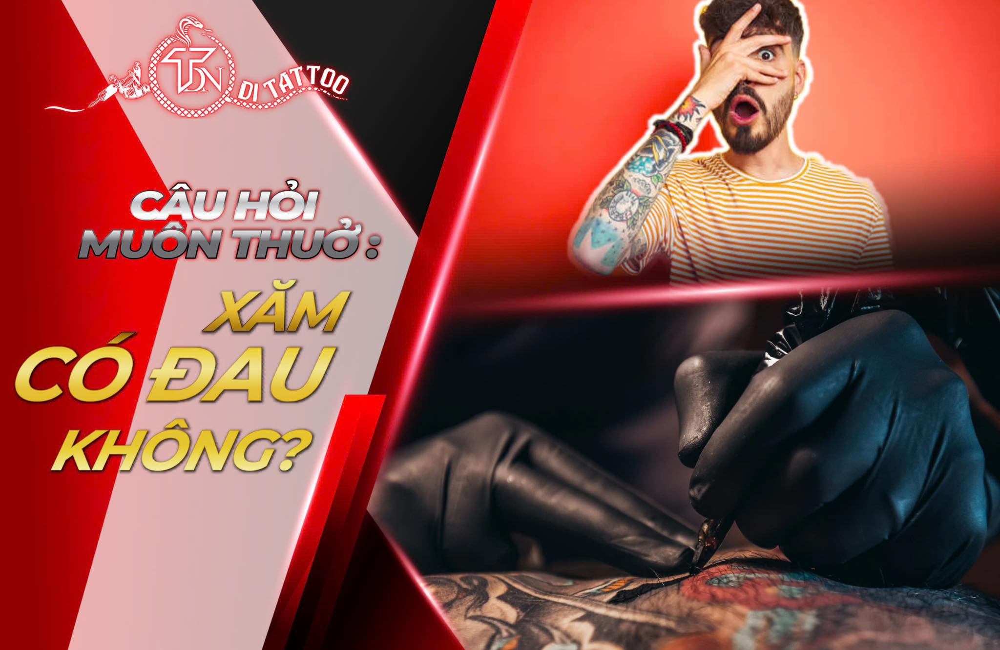 Xăm hình có đau không?