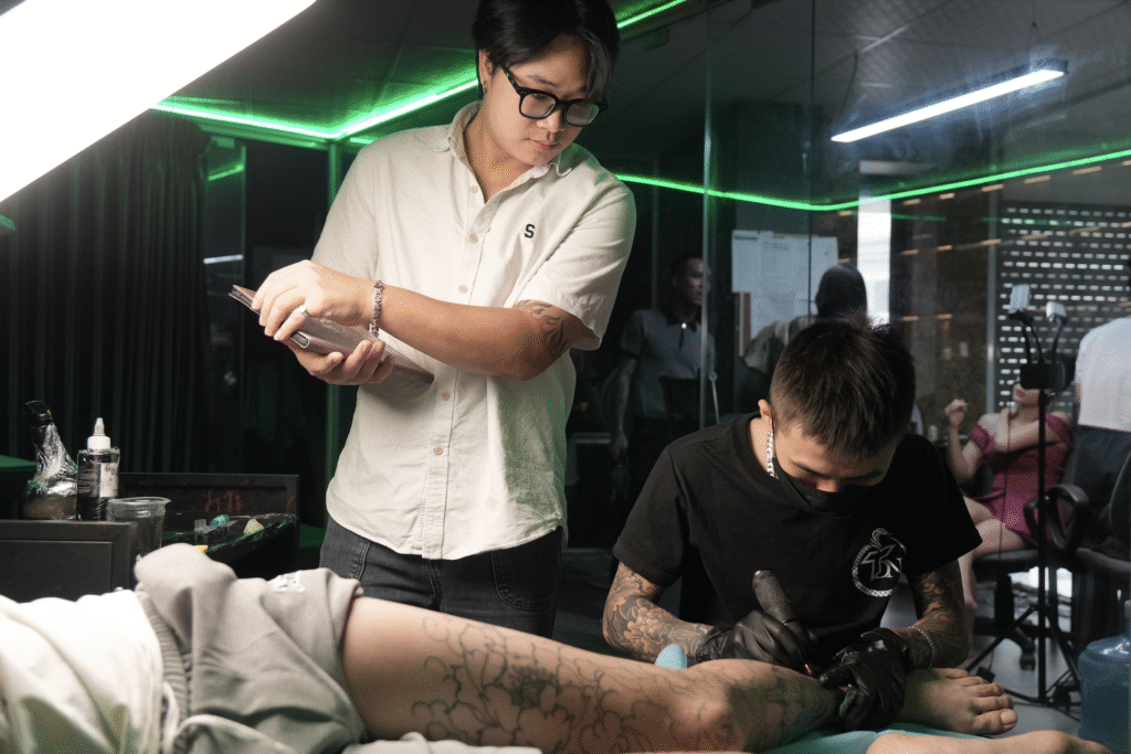 hình xăm tại Dị Tattoo đều được kiểm soát chất lượng