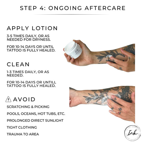 Chăm sóc hình xăm mới - Hướng dẫn aftercare tattoo - Hình 1