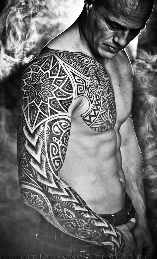 Hình xăm full tay sleeve tattoo - Tattoo sleeve đẹp