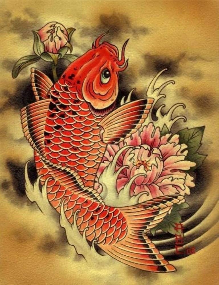 Hình xăm phong thủy tuổi Tý - Tattoo may mắn