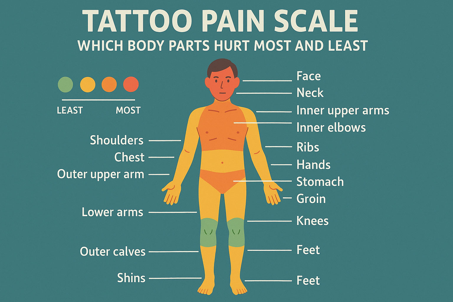 Xăm hình có đau không - Mức độ đau khi xăm